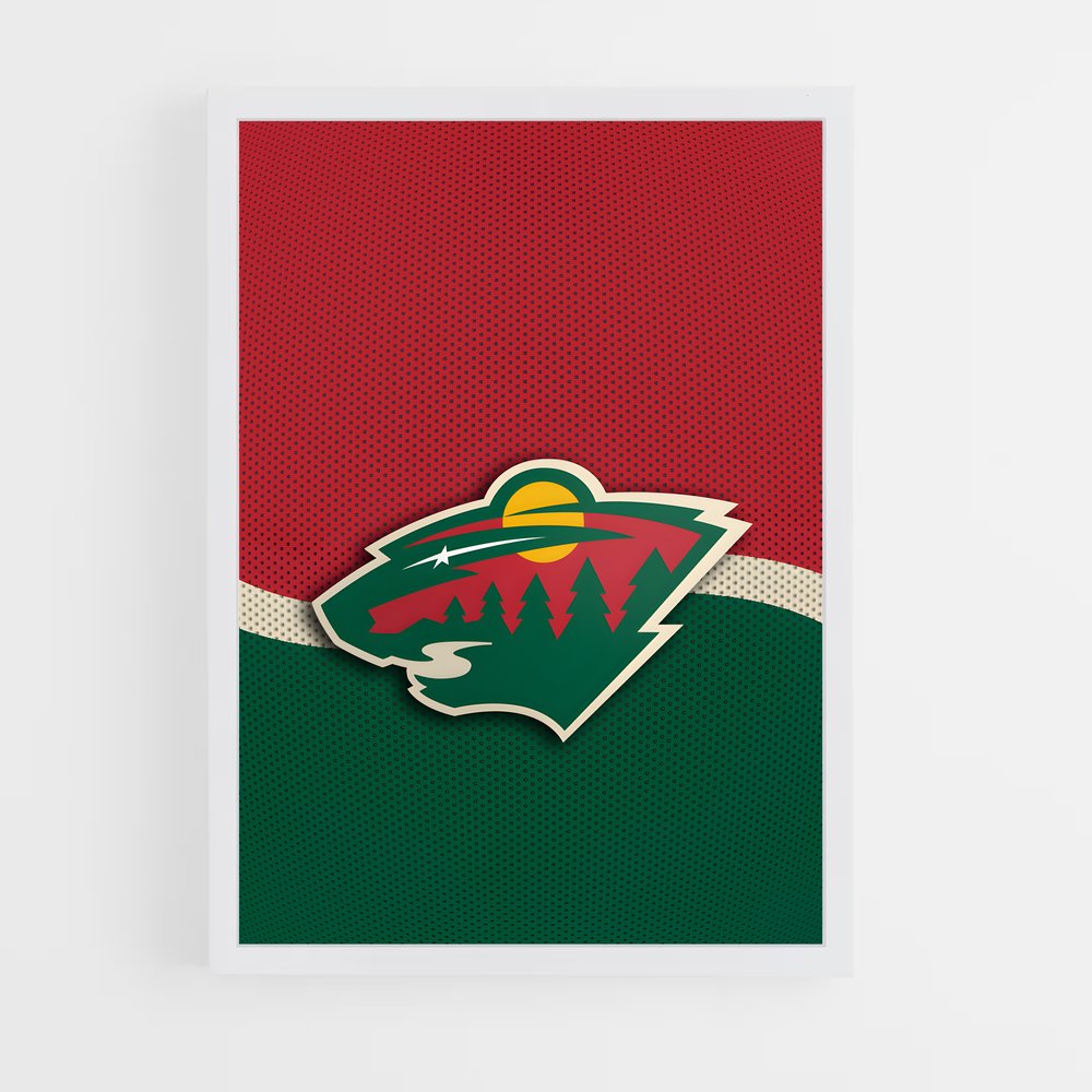 Poster Minnesota Wild Spirit – affiche Hockey sur glace (vue 3)